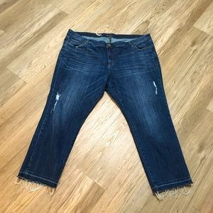 Kut From the Kloth Reese Ankle Straight Jeans 22W